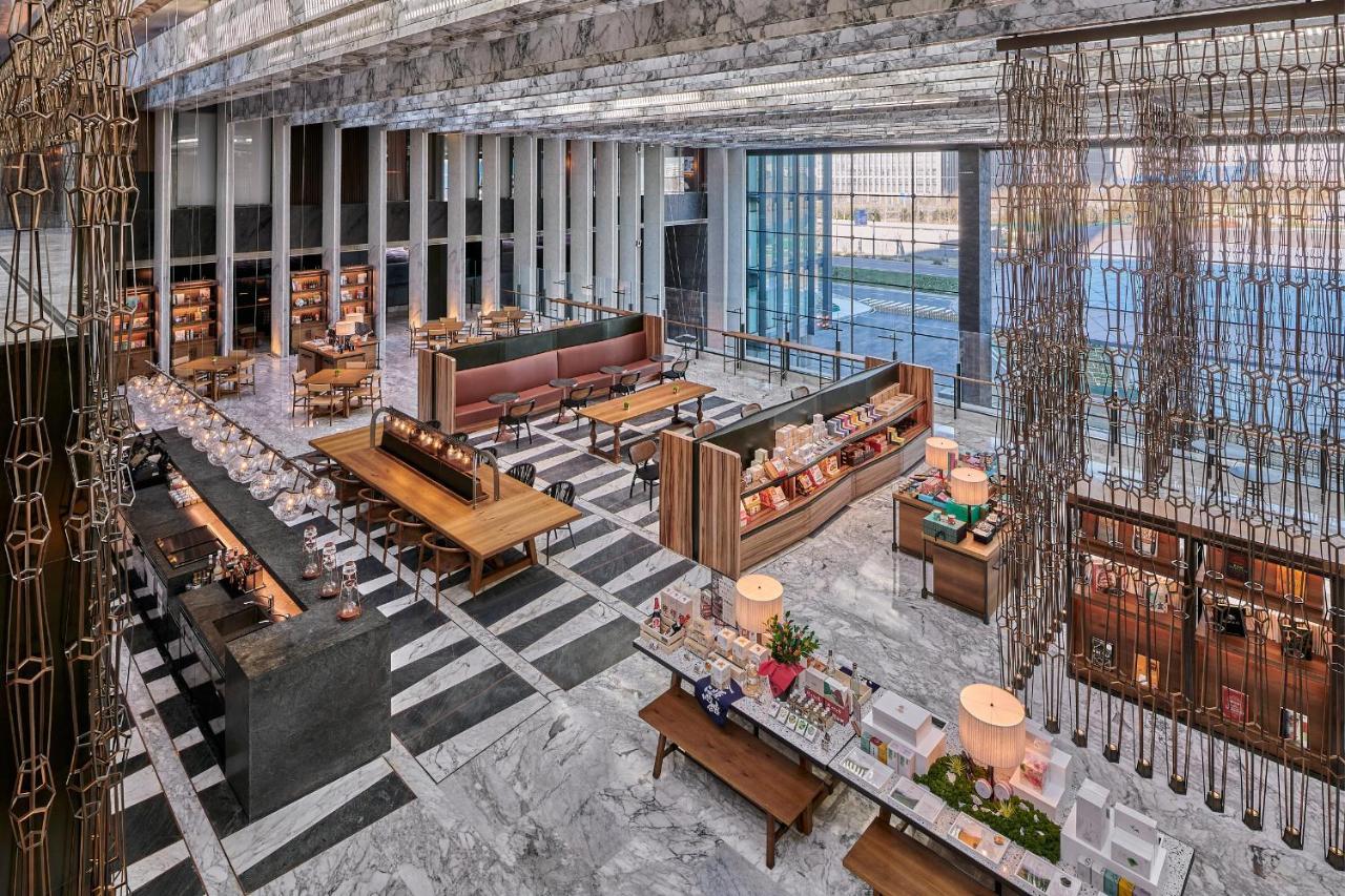 Mumian Beijing Daxing International Airport, Part Of Hyatt Hotell Exteriör bild The lobby of the hotel