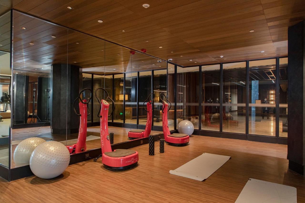Mumian Beijing Daxing International Airport, Part Of Hyatt Hotell Exteriör bild The gym at the hotel