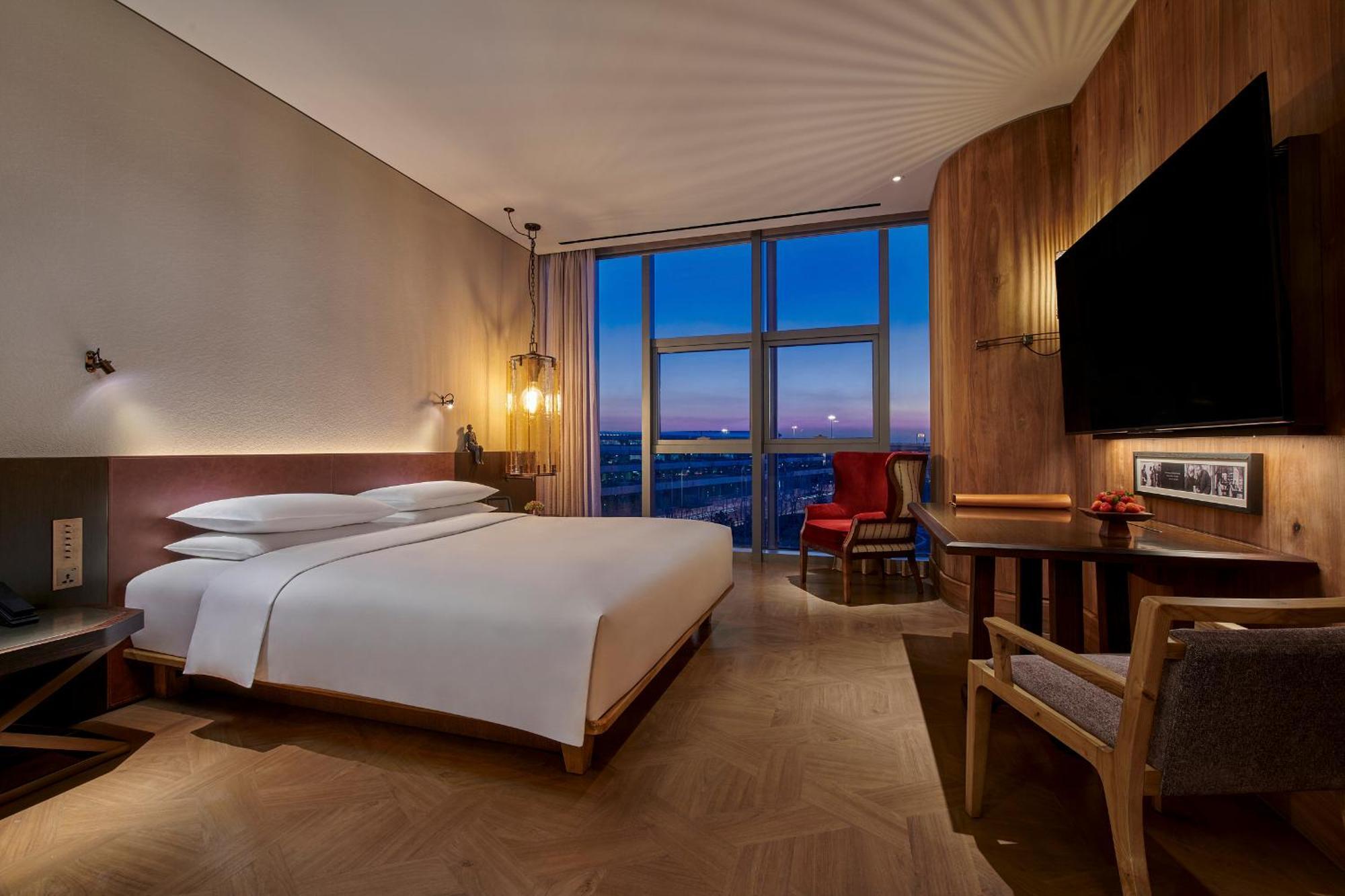 Mumian Beijing Daxing International Airport, Part Of Hyatt Hotell Exteriör bild Deluxe Room