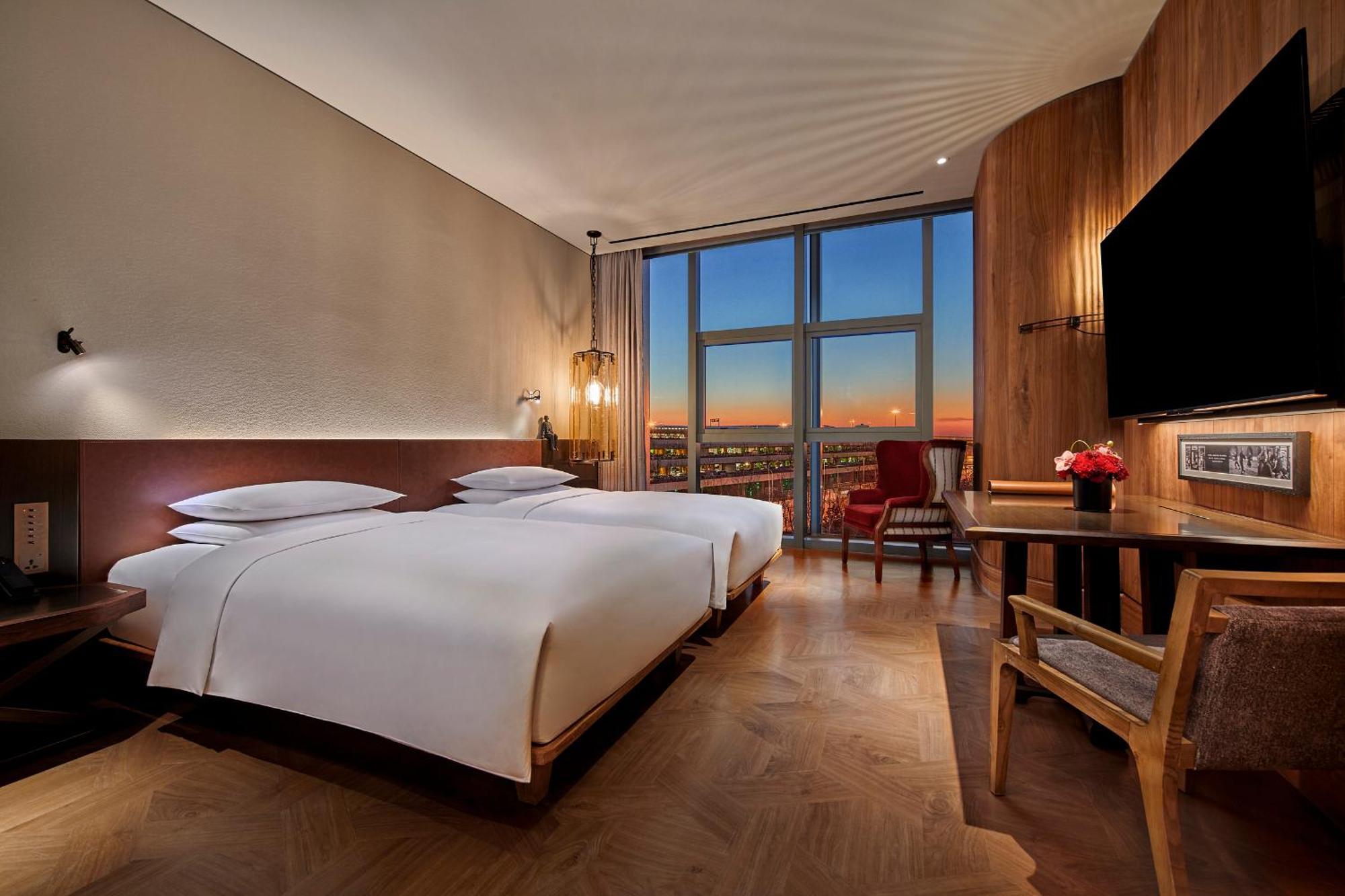 Mumian Beijing Daxing International Airport, Part Of Hyatt Hotell Exteriör bild Deluxe Room